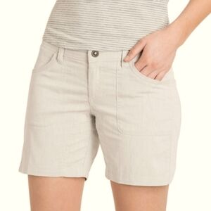 Kuhl Cabo Linen blend shorts 6",casual,UPF 50+, 6
